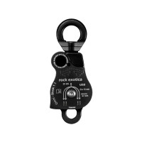 美國 rock exotica Omni-Block 1.1" Double Pulley 萬向雙滑輪 1.1" 全黑 P54D-B